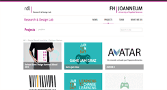 Desktop Screenshot of informations-design.fh-joanneum.at