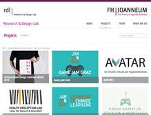Tablet Screenshot of informations-design.fh-joanneum.at